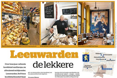 Artikel over culinair Leeuwarden