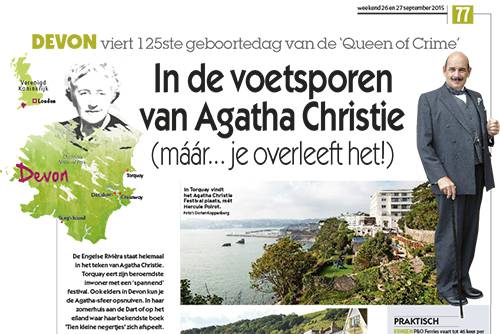 In de voetsporen van Agatha Christie